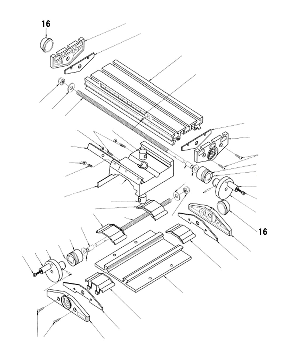 PROXXON 27100-16 Stopfen für Micro-Koordinatentisch KT 70