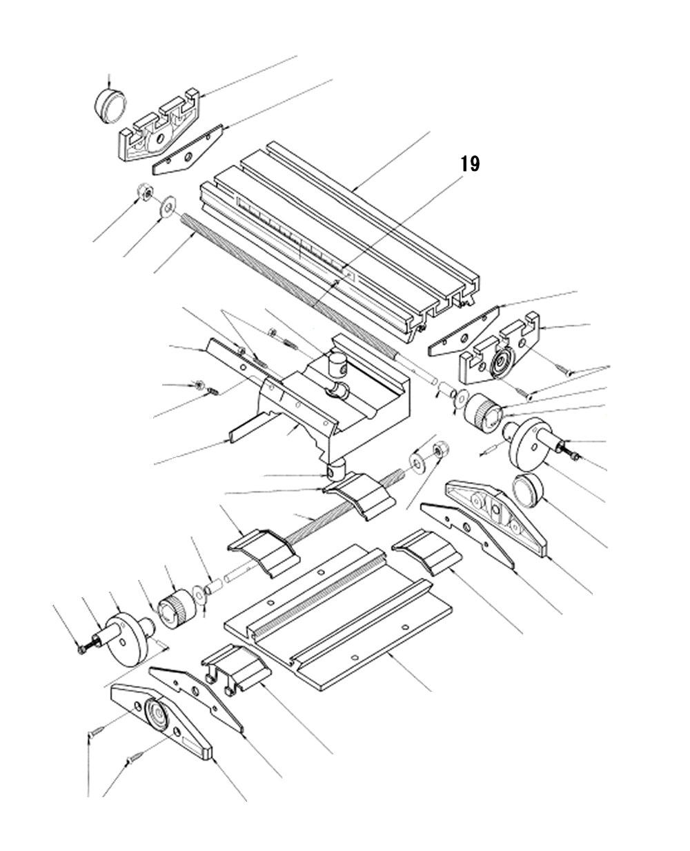 PROXXON 27110-19 Skala für Micro-Fräse MF 70
