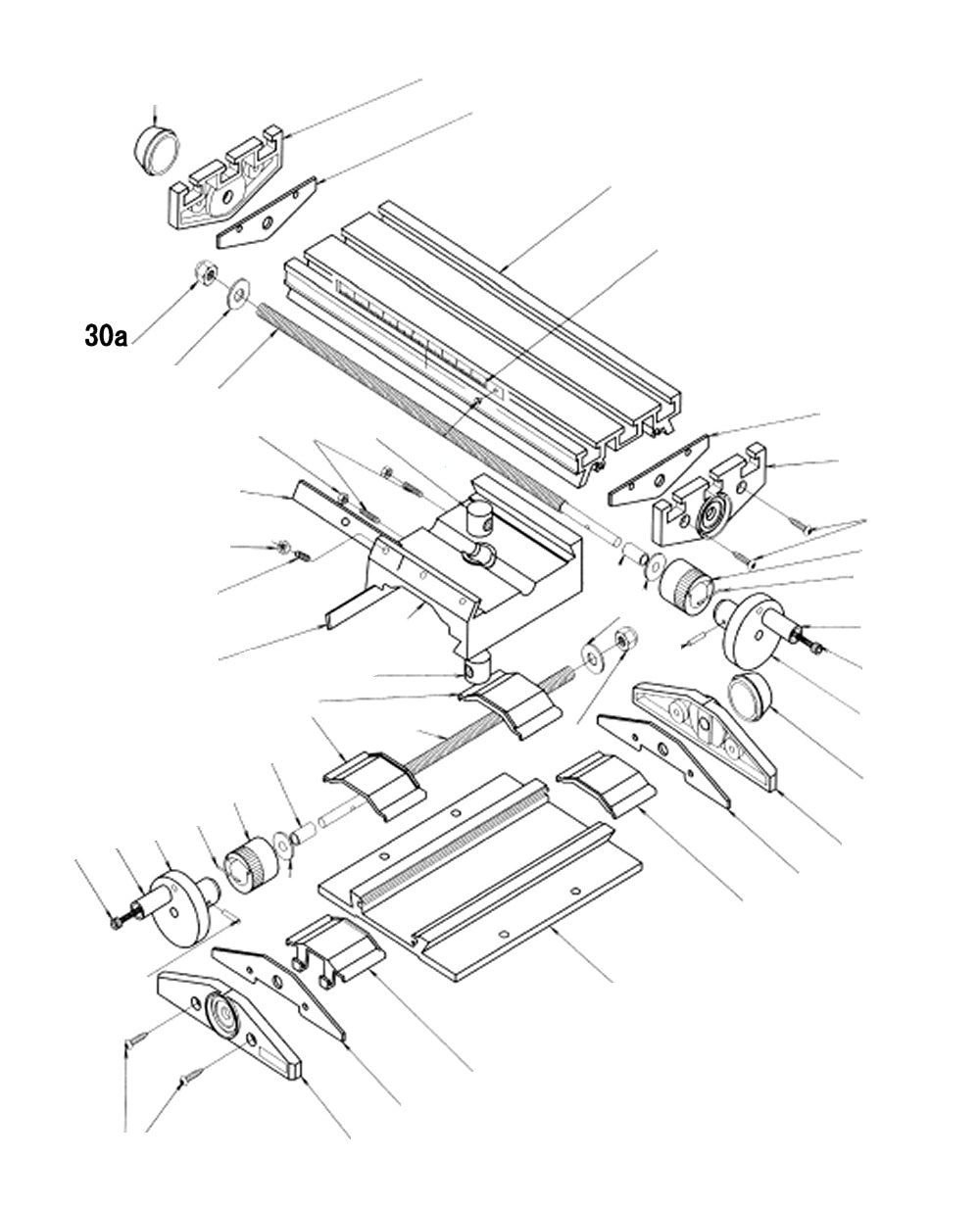 PROXXON 27110-30a Mutter für X-Spindel für Micro-Fräse MF 70
