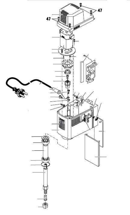 PROXXON 27110-47 Schraube für Micro-Fräse MF 70