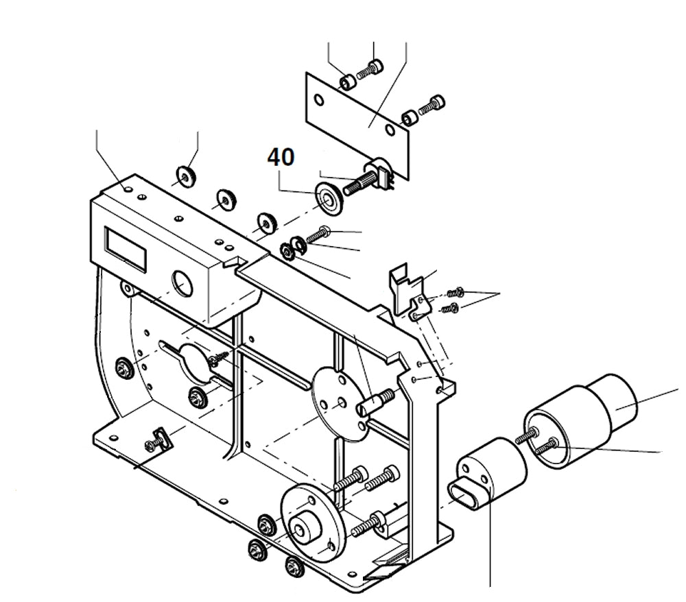 PROXXON 27172-40 Abdichtscheibe für Bandsäge MBS240/e