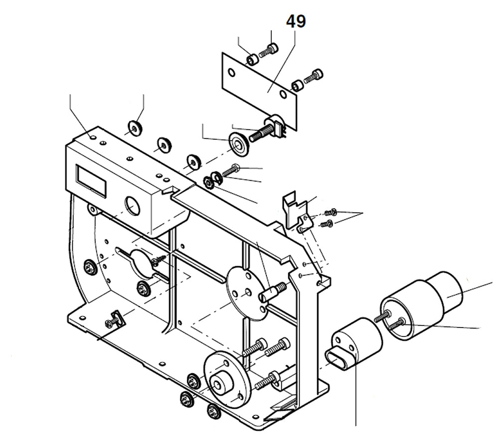 PROXXON 27172-49 Isolierplatte für Bandsäge MBS240/e