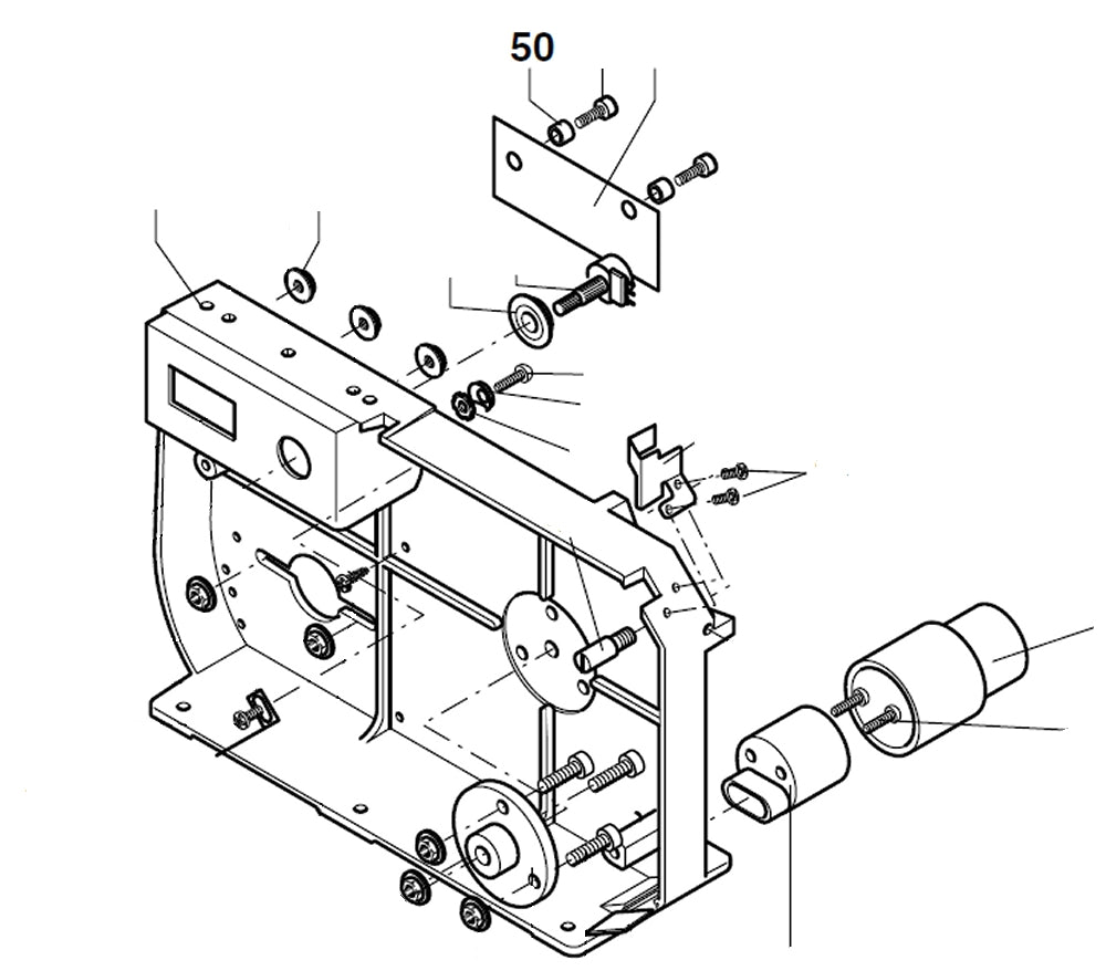 PROXXON 27172-50 Isolierbuchse für Bandsäge MBS240/e