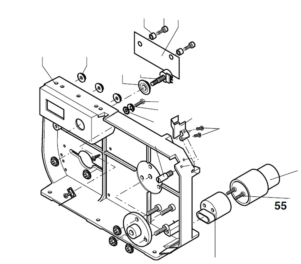 PROXXON 27172-55 Befestigungsschraube für Bandsäge MBS240/e