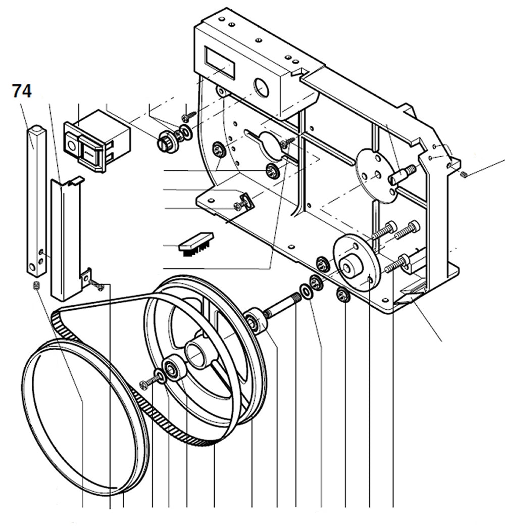 PROXXON 27172-74 Führungsstab für Bandsäge MBS240/e