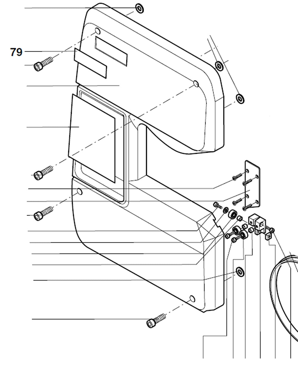 PROXXON 27172-79 PROXXON Label / Aufkleber für Bandsäge MBS240/e