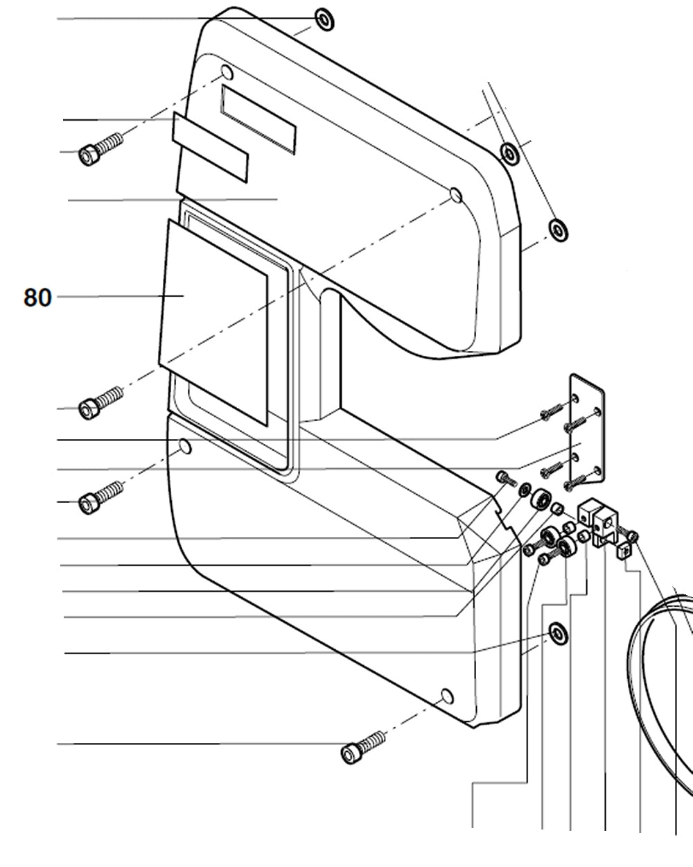 PROXXON 27172-80 Drehzahltabelle für Bandsäge MBS240/e