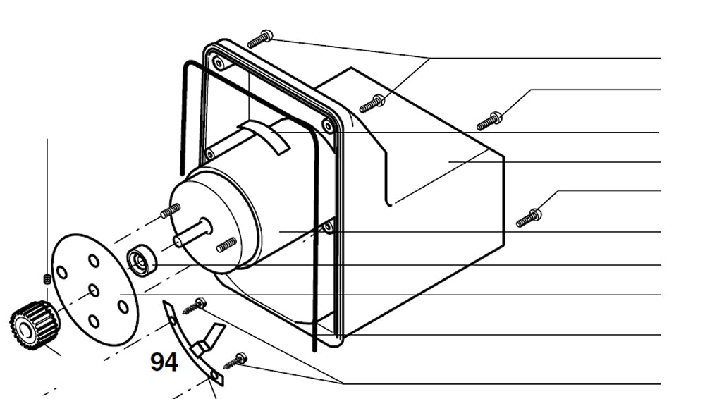 PROXXON 27172-94 Zeiger für Bandsäge MBS240/e