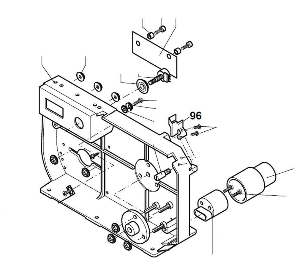 PROXXON 27172-96 Schutz für Bandsäge MBS240/e