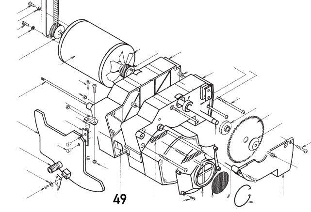 PROXXON 28070-49 Anschlagplatte Einstellschraube für Feinschnitt-Tischkreissäge FKS/E