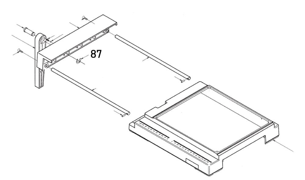 PROXXON 28070-87 Sicherungsring für Feinschnitt-Tischkreissäge FKS/E