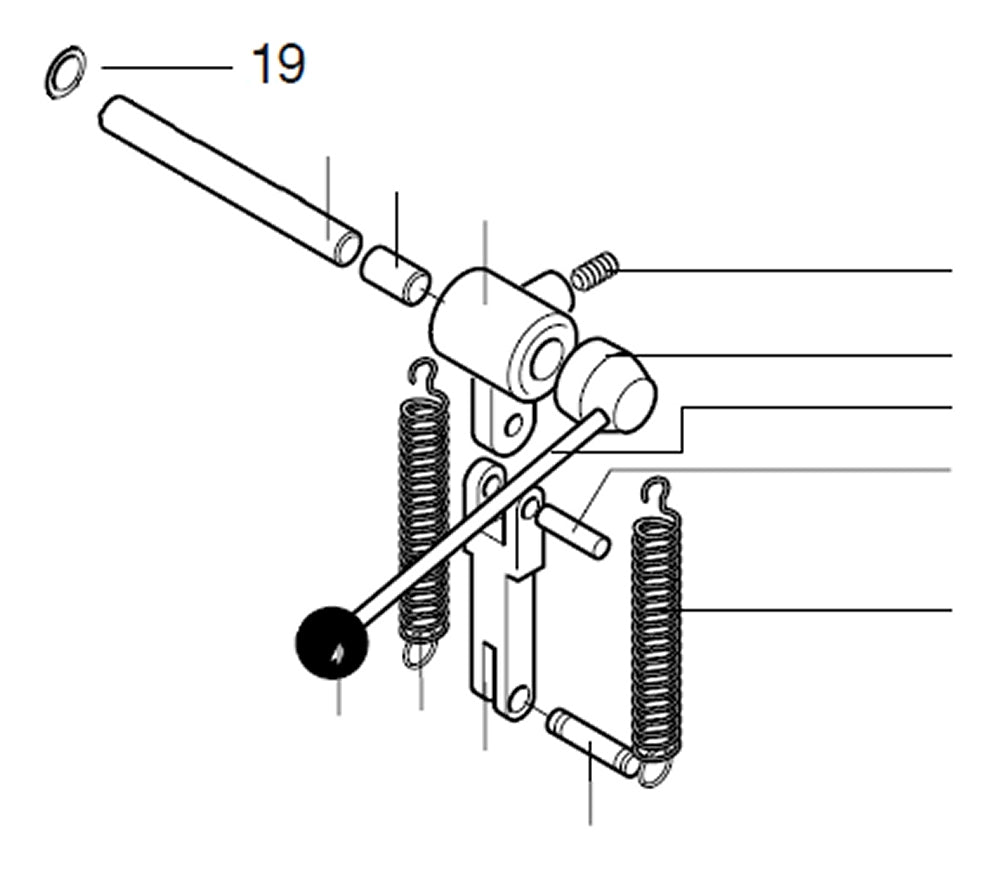 PROXXON 28128-19 Sicherungsring für Tischbohrmaschine TBM220