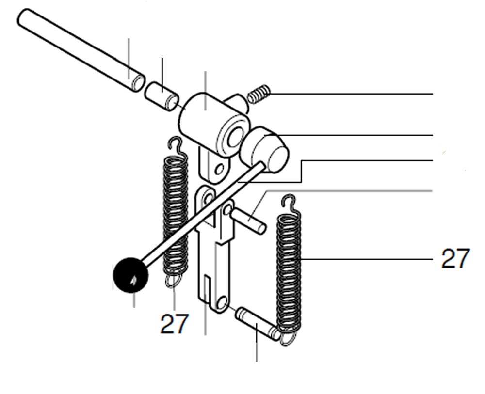 PROXXON 28128-27 Zugfeder für Tischbohrmaschine TBM220