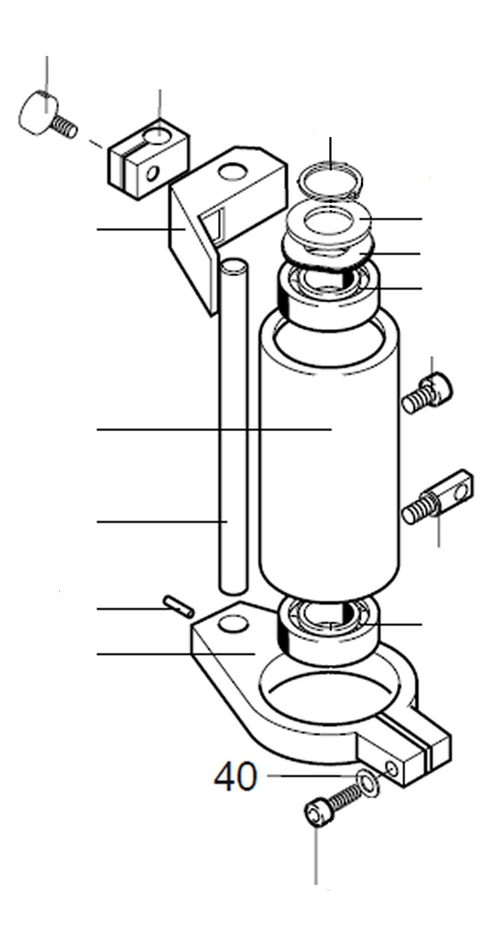 PROXXON 28128-40 Unterlegscheibe für Tischbohrmaschine TBM220