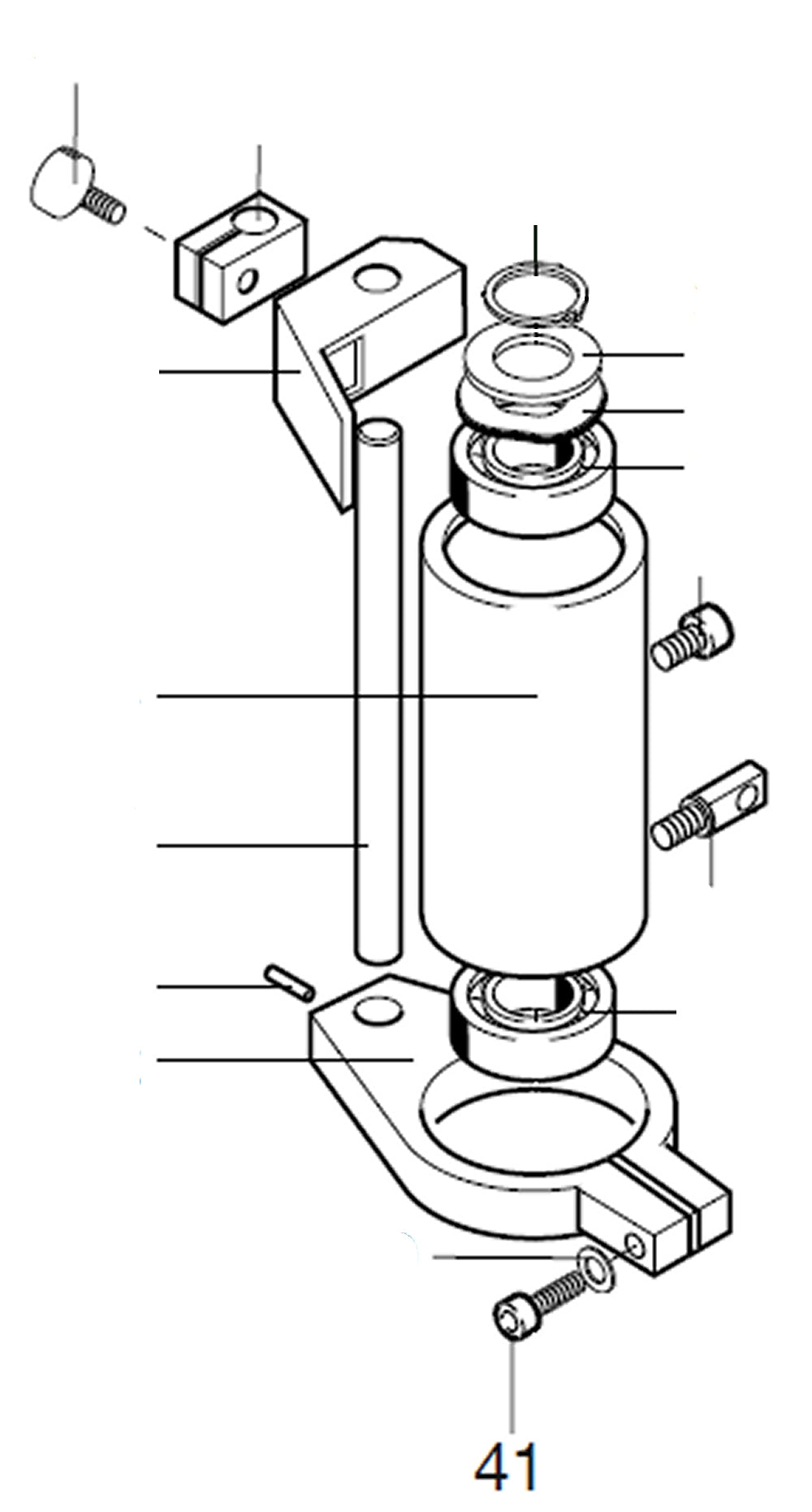 PROXXON 28128-41 Schraube für Tischbohrmaschine TBM220