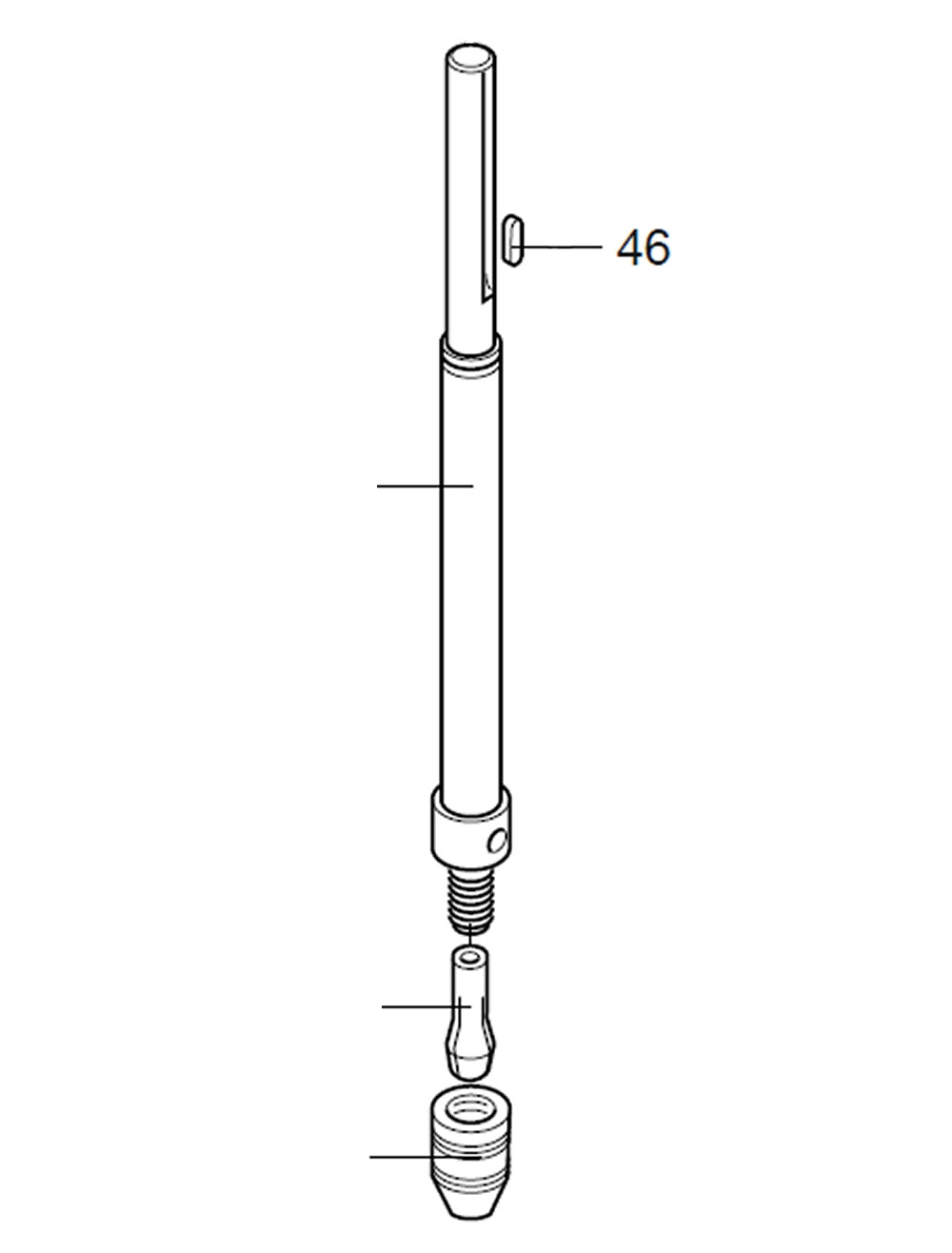 PROXXON 28128-46 Paßfeder für Tischbohrmaschine TBM220