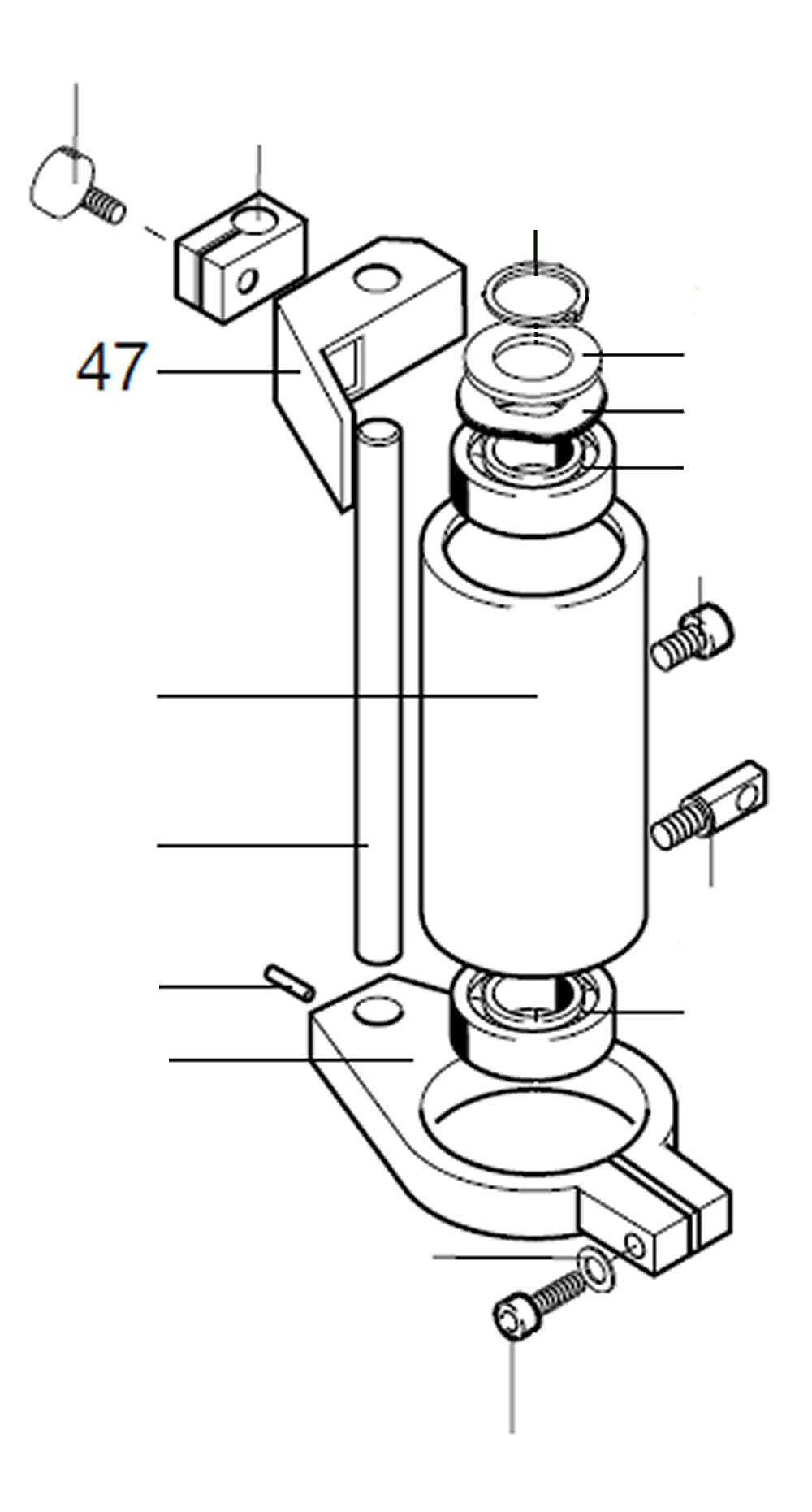 PROXXON 28128-47 Skalenzeiger für Tischbohrmaschine TBM220