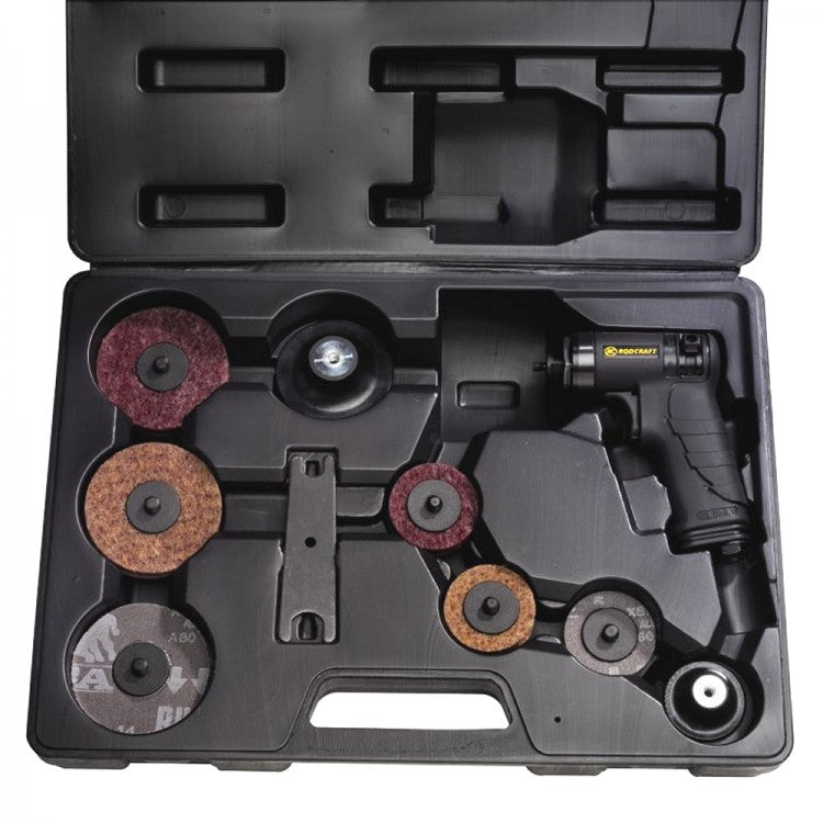RODCRAFT RC7681K Punkt-Schleifer / Rotationsschleifer mit Zubehör 8951000019