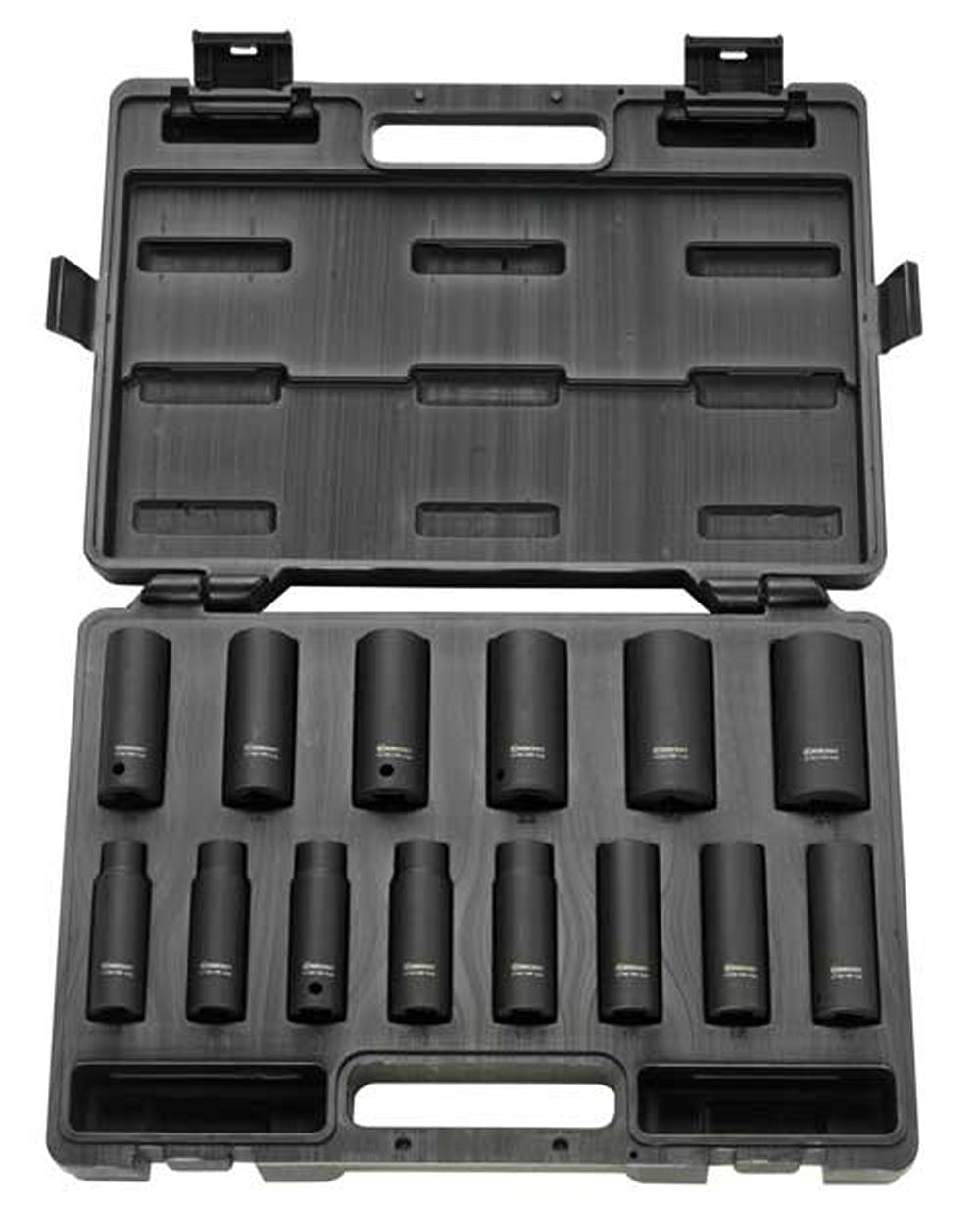 RODCRAFT RS4114D Satz Nüsse lange Ausführung 10-27 mm, 12,5mm (1/2")