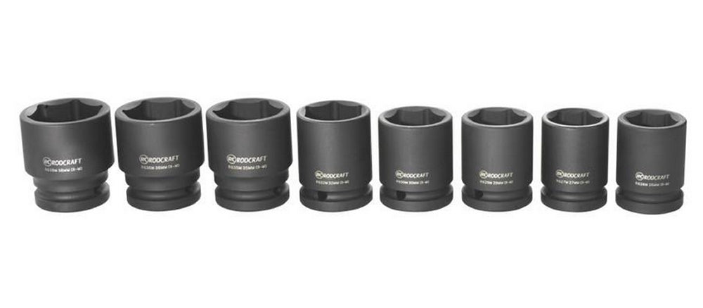 RODCRAFT RS618 Satz Nüsse kurze Ausführung 26-38 mm 20mm (3/4") Antrieb - 8951012358