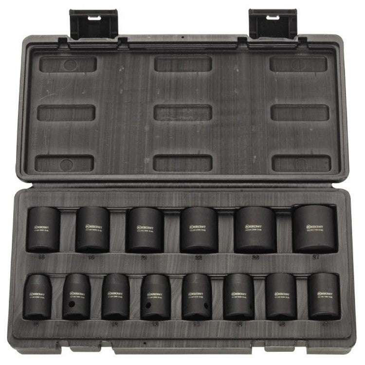 RODCRAFT RS4114 Satz Nüsse kurze Ausführung 10-27mm, 12,5mm (1/2") - 8951012356