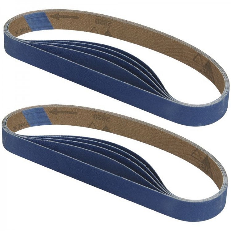 RODCRAFT 7156SB180 Schleifband Korn 180 für Bandschleifer 7156 & 7158