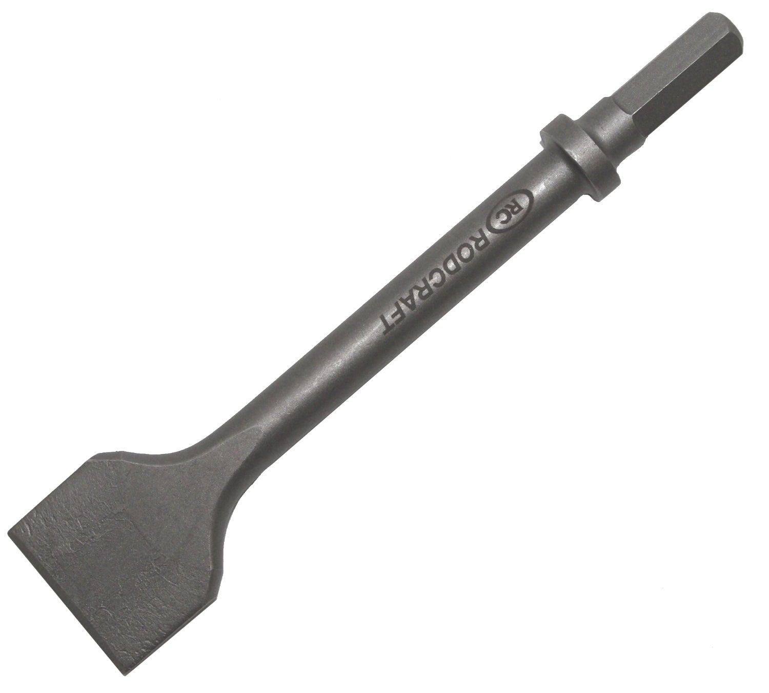RODCRAFT SS40K Flachmeißel kurz Breite 40mm Länge 140mm 11mm Sechskant