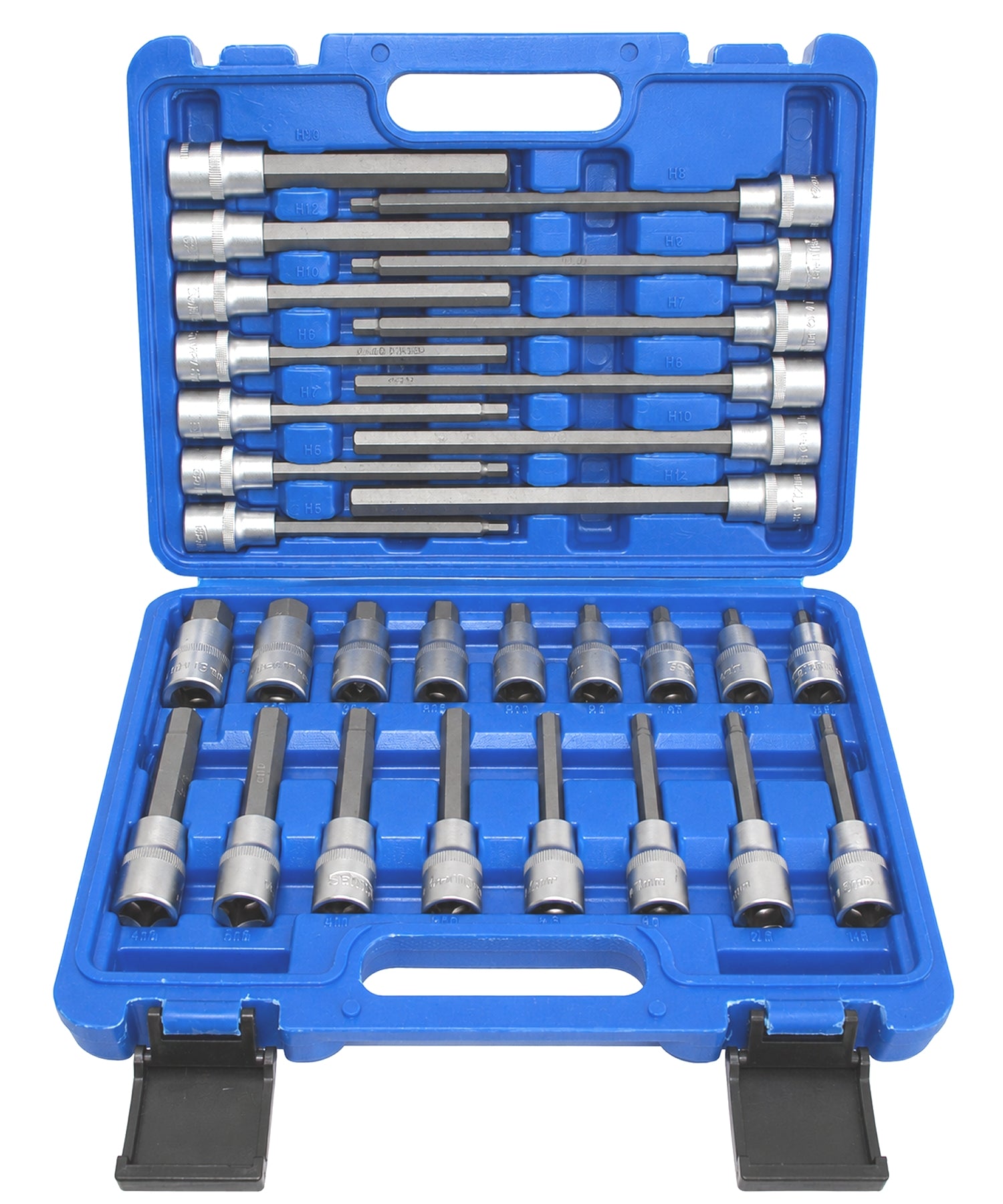 SATRA S-SH3012 Satz Bits Steckschlüssel Innensechskant Antrieb 12,5mm (1/2") 30 teilig