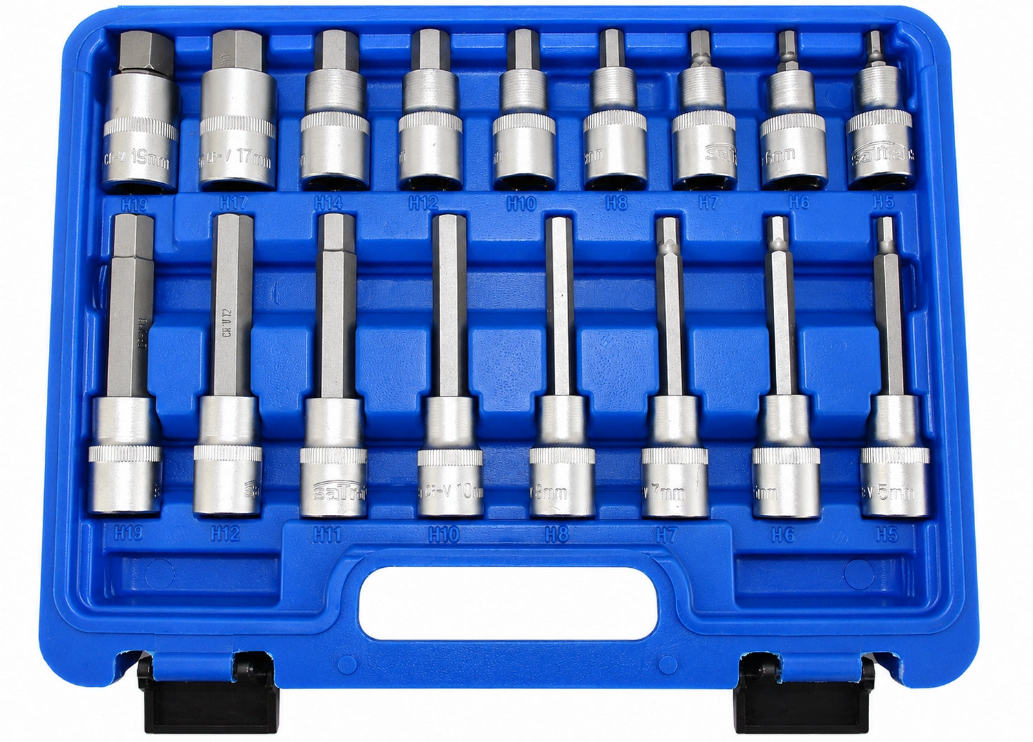 SATRA S-SH3012 Satz Bits Steckschlüssel Innensechskant Antrieb 12,5mm (1/2") 30 teilig