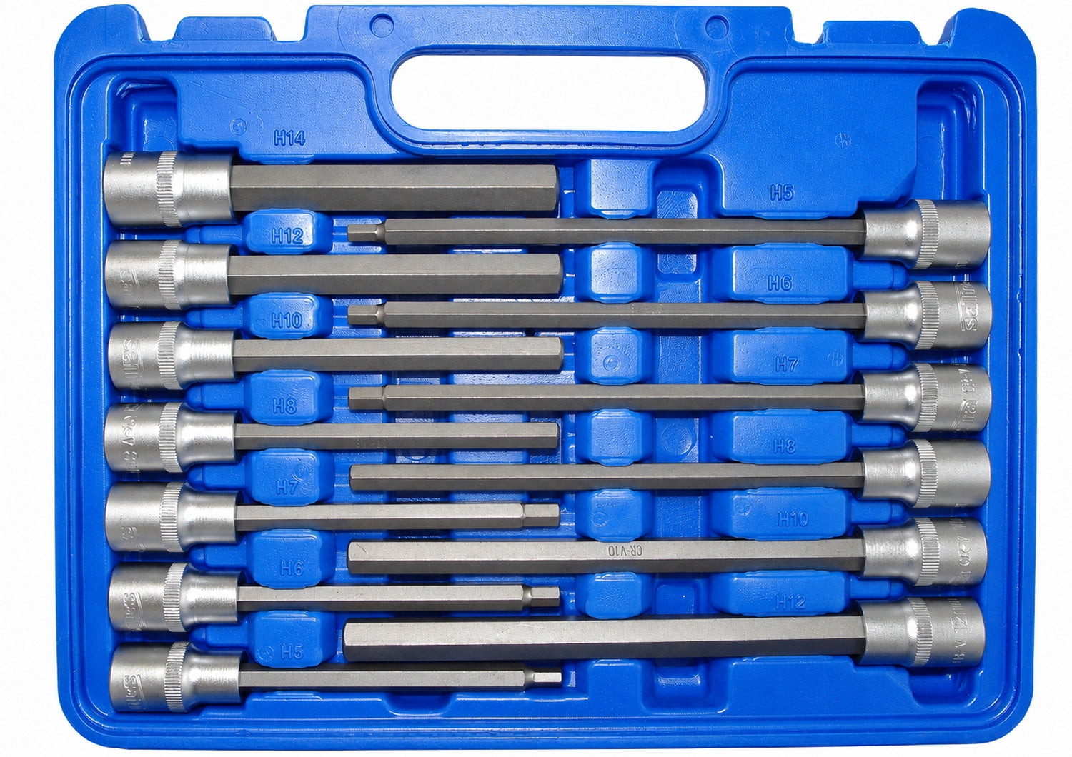 SATRA S-SH3012 Satz Bits Steckschlüssel Innensechskant Antrieb 12,5mm (1/2") 30 teilig