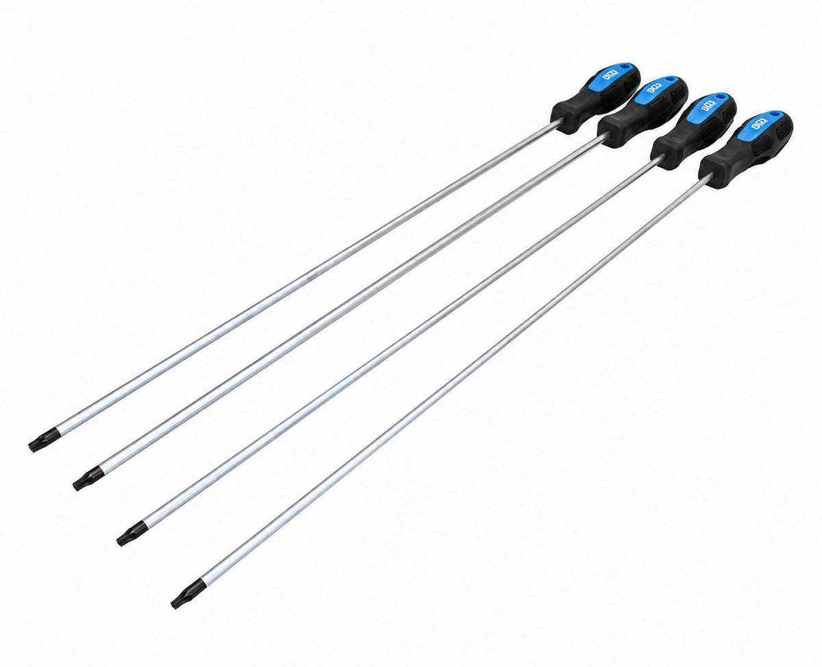 SATRA S-90286 Set 4 x Torx Schraubendreher extra lang 450mm