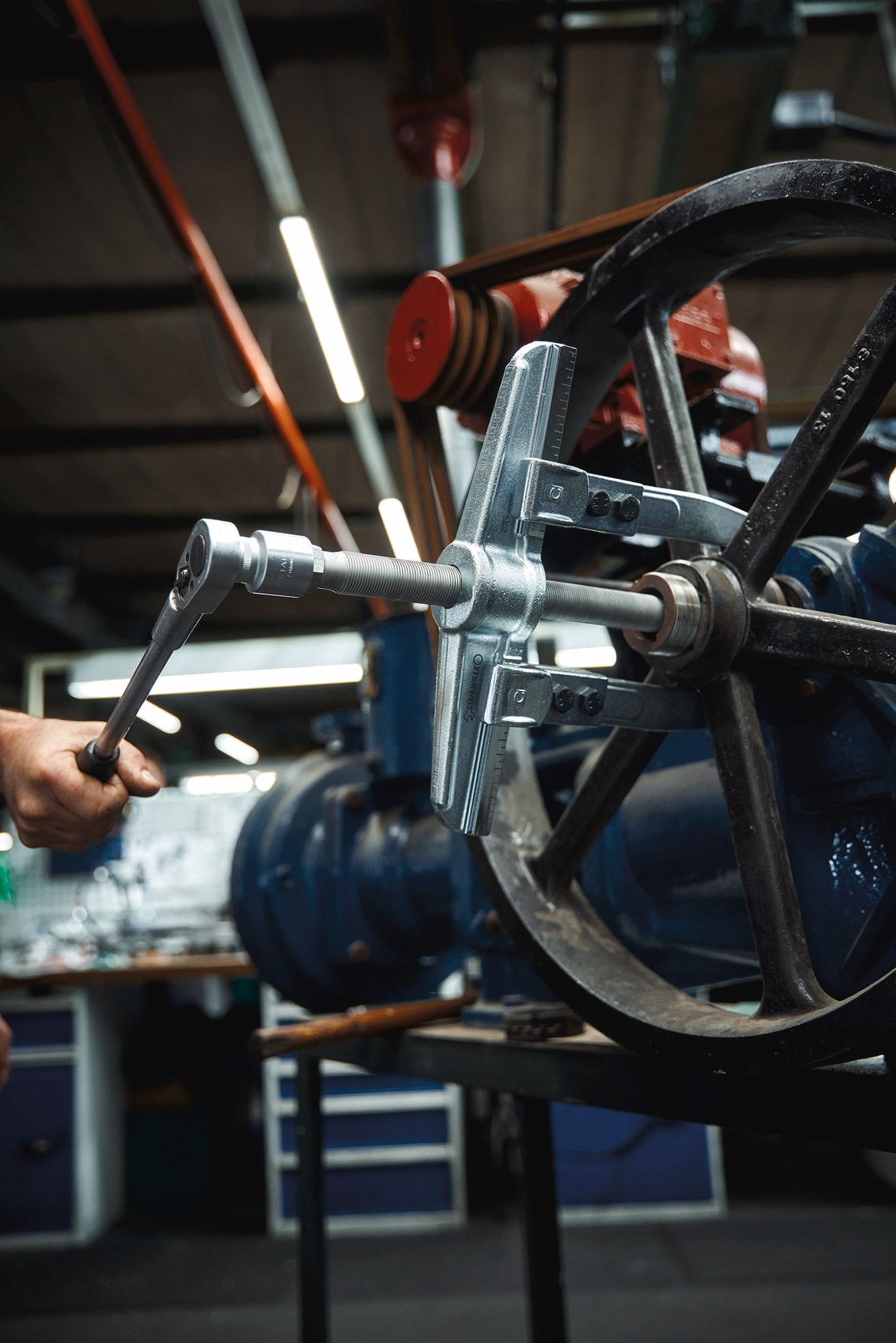 STAHLWILLE 11200 Abzieher zweiarmig Größe 4 max. Belastung 5 Tonnen - 71020004