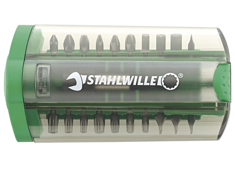 STAHLWILLE 1202 Bitbox Set für Bohrmaschinen Akkuschrauber 21-teilig - 96080110