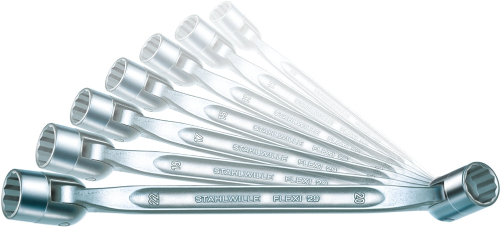 STAHLWILLE 29/7 Satz Doppel Gelenkschlüssel FLEXI - 96430101