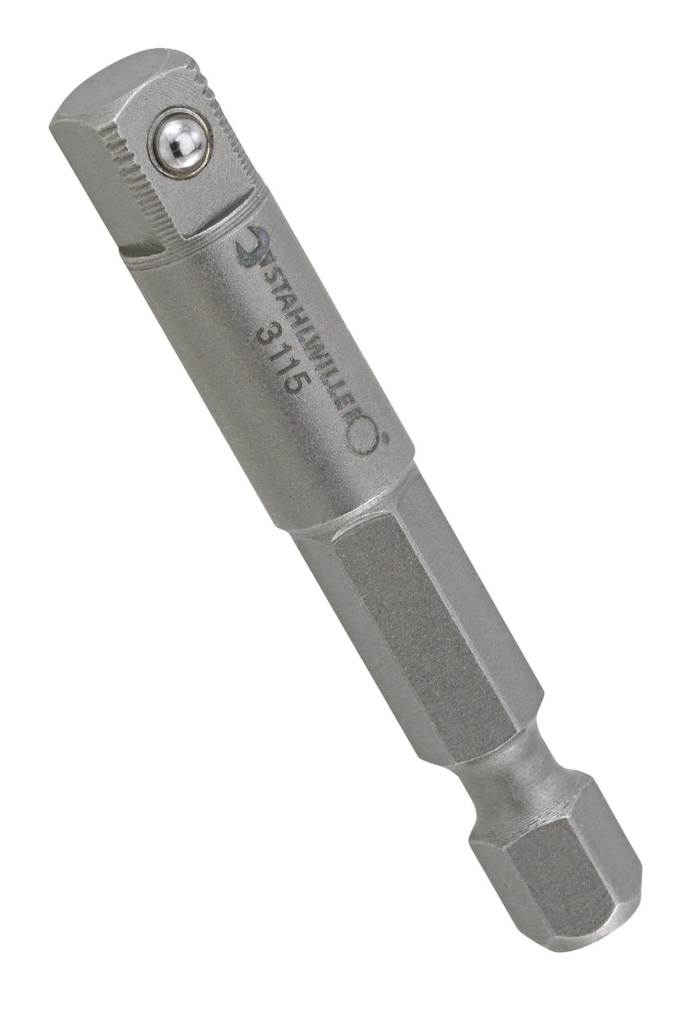 STAHLWILLE 3115 Bit Verbindungsteil Adapter handbetätigt A6,3 E6,3 1/4" - 31150000