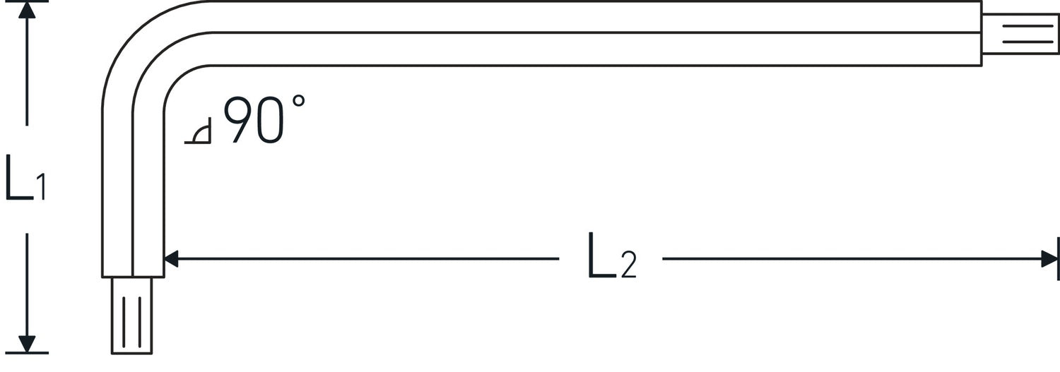 STAHLWILLE 10771 TORX Winkelschraubendreher T30 - 43270030