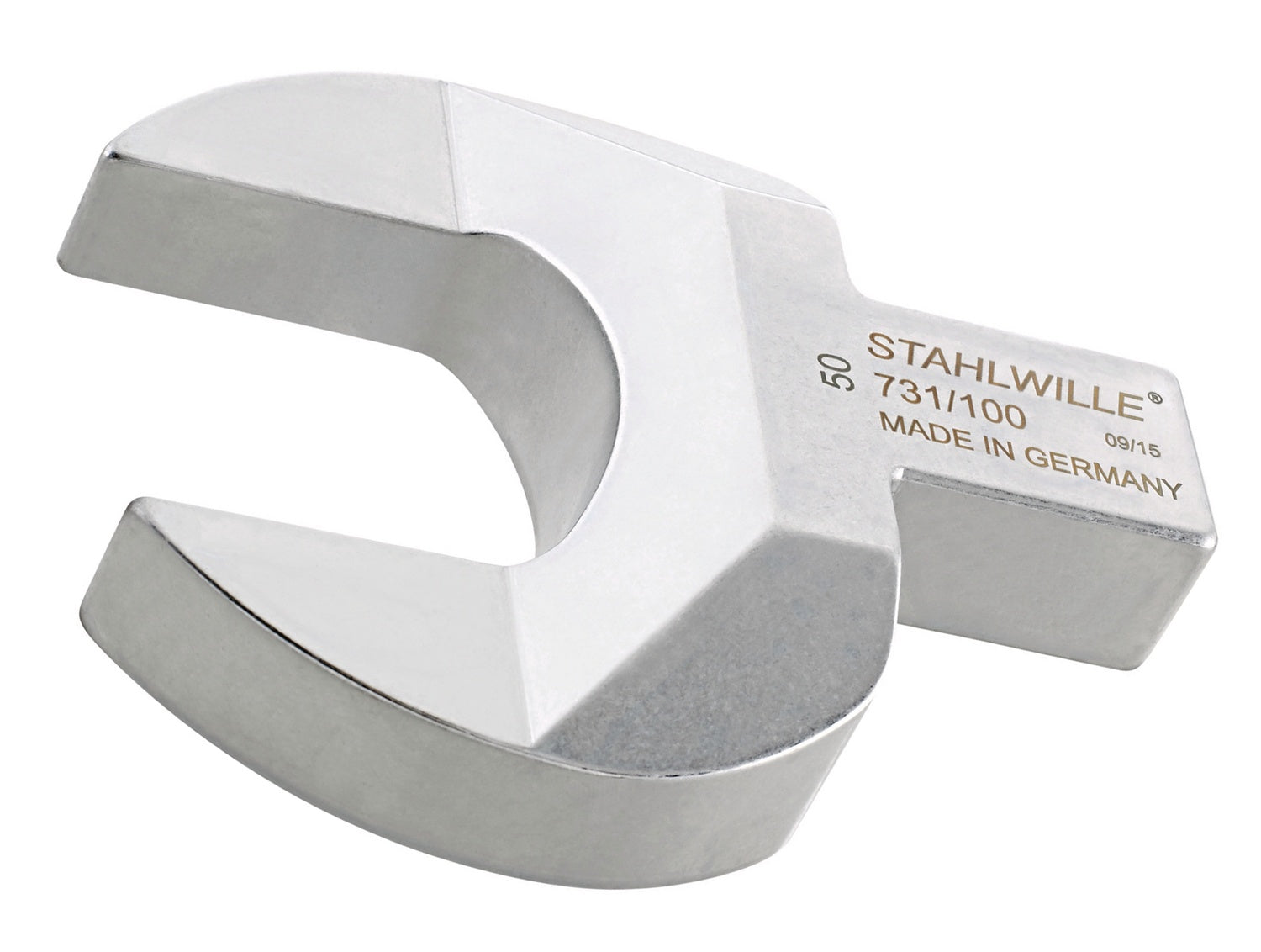 STAHLWILLE 731/100 Schlüsselweite 34mm Maul Einsteckwerkzeug 22x28mm - 58211034