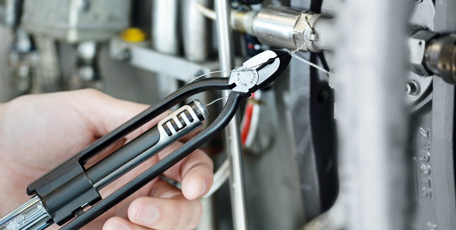 STAHLWILLE 6575 Drahtwirbelzange Länge 230mm - 65751220