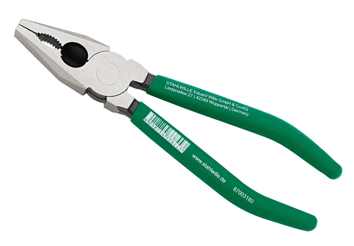 STAHLWILLE 6700 Kombinationszange Länge 200mm polierter Kopf - 67003200