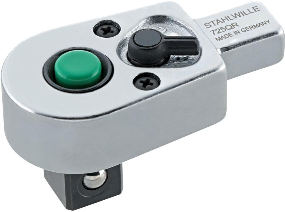 STAHLWILLE 725/20QR QuickRelease Einsteckknarre Größe 20 Antrieb 12,5mm (1/2') - 58253020