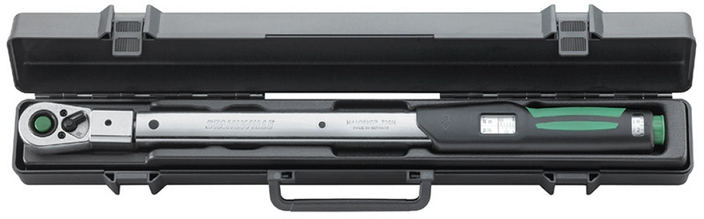 STAHLWILLE 730NR/10QR FK Drehmomentschlüssel mit festeingebauter Knarre 20-100 Nm - Code 96502110