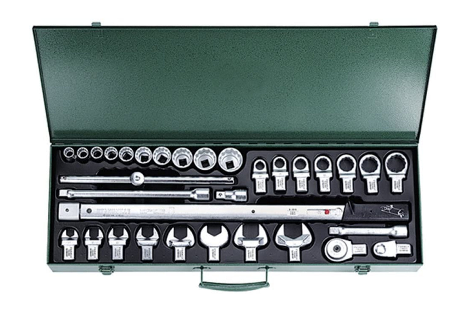 STAHLWILLE 730R/40/32 Satz Drehmomentschlüssel mit Einsteckwerkzeugen 32 teilig - 96502053