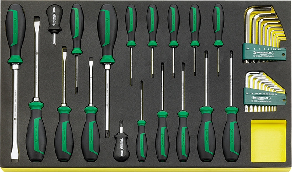 STAHLWILLE Schraubendreher Satz TCS 4622/4650+10760+10766 36 teilig - 96831196
