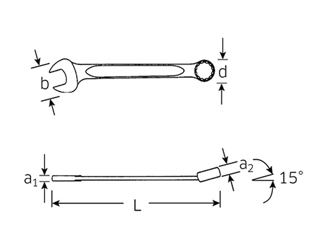 STAHLWILLE 13 Ring-Maulschlüssel metrisch OPEN-BOX 9mm - 40080909