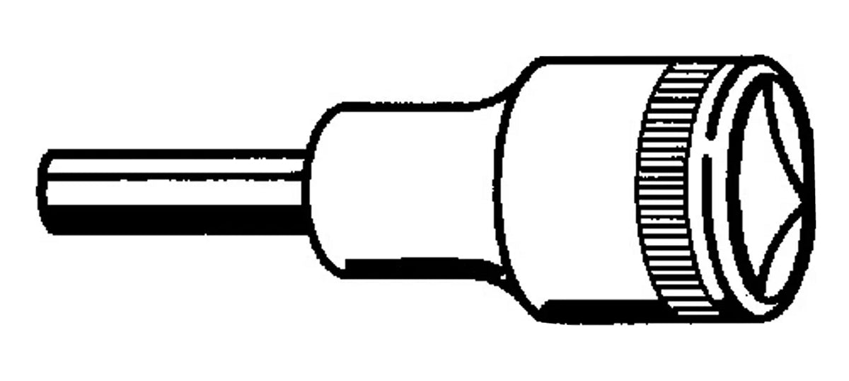 STAHLWILLE 1049/9 9mm INHEX Einsatz 57mm lang Antrieb 10mm (3/8") - 02151009