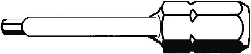 STAHLWILLE 1299 Bit Schraubendrehereinsatz C6,3 1/4" - 08090002