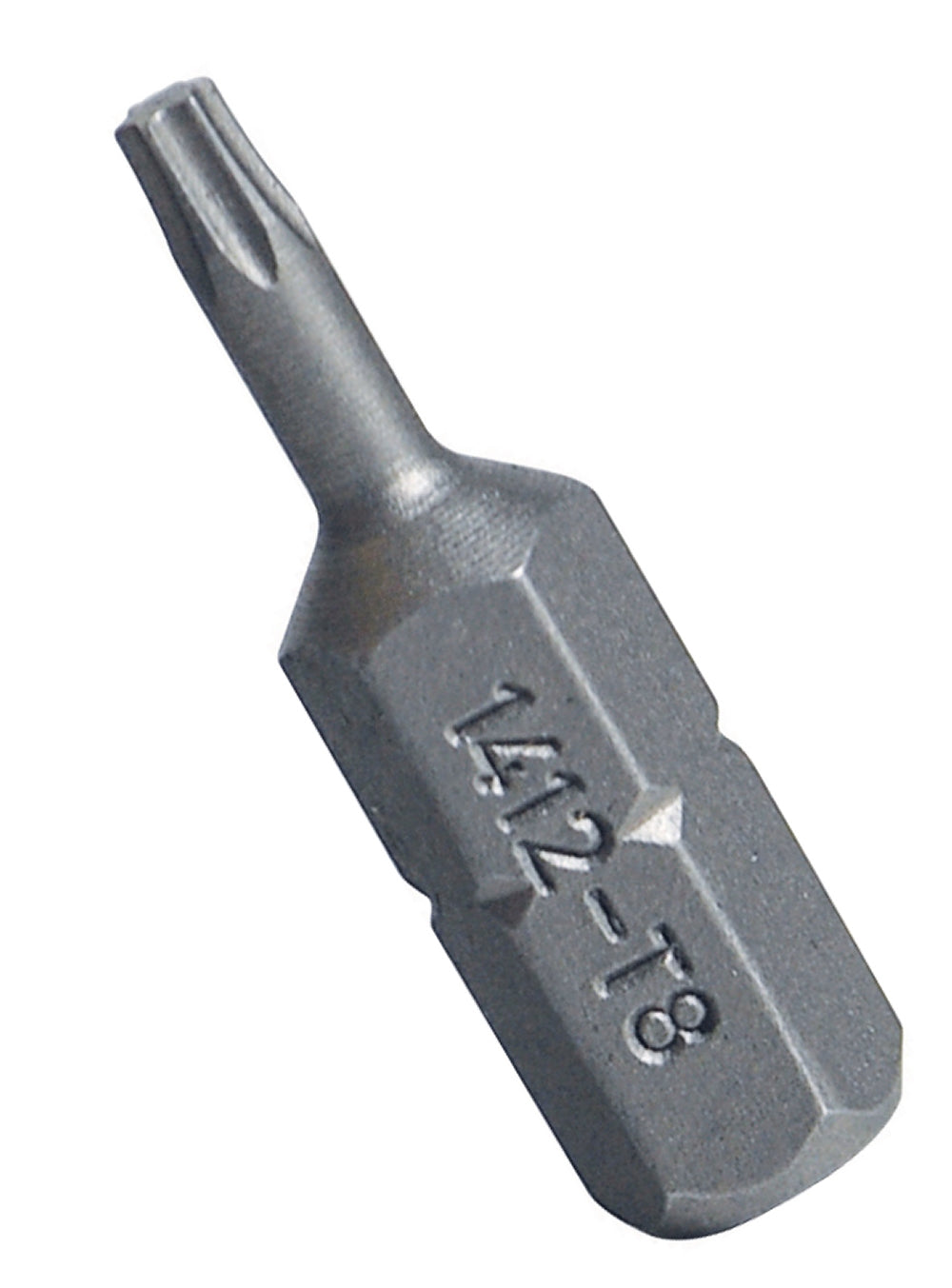 STAHLWILLE 1412 TORX Bit Schraubendrehereinsatz T8 ohne Bohrung C6,3 (1/4") - 08130008