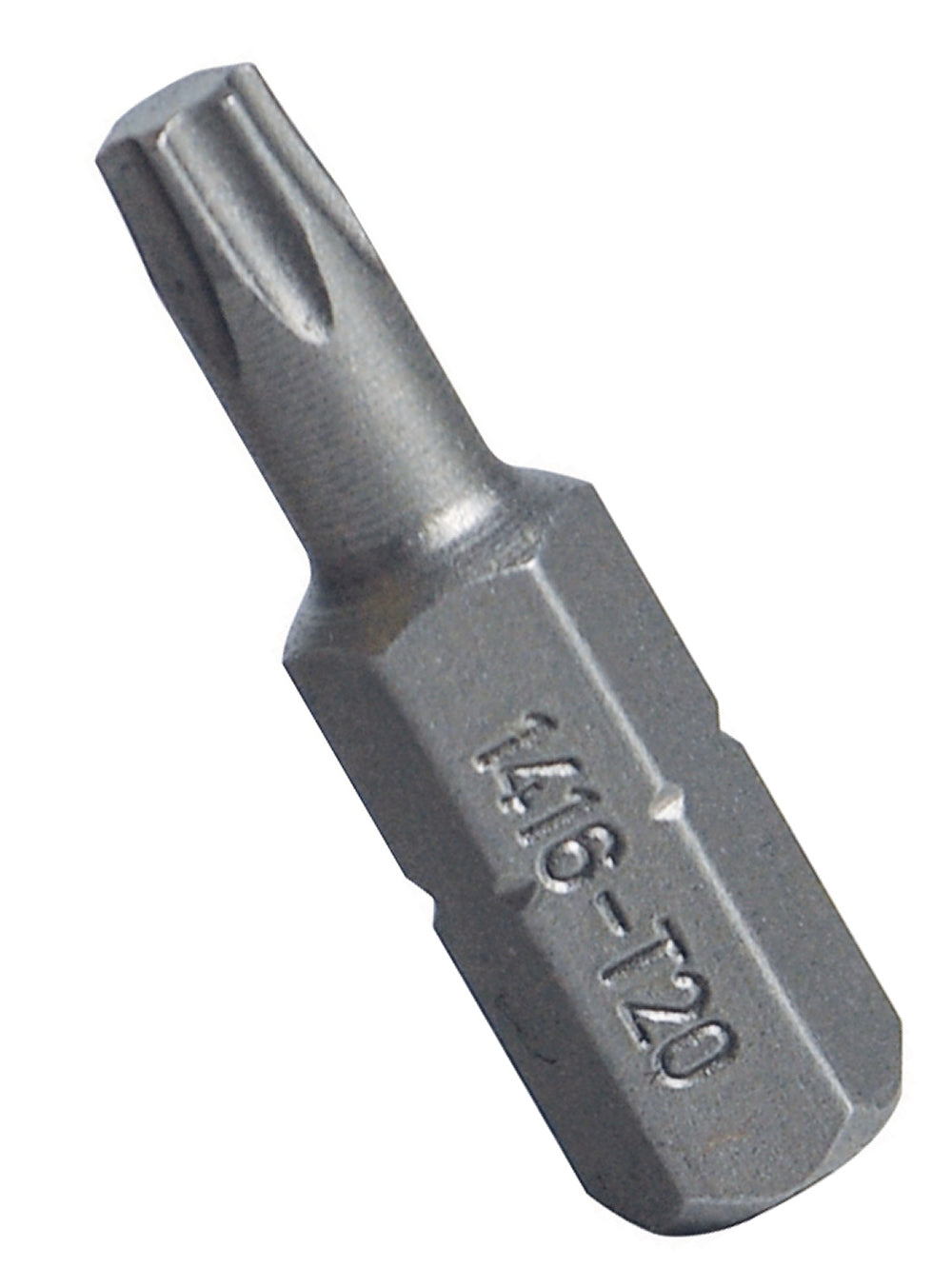 STAHLWILLE 1416 TORX Bit Schraubendrehereinsatz T20 ohne Bohrung C6,3 (1/4") - 08130020