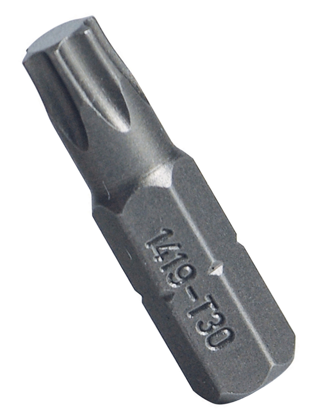 STAHLWILLE 1419 TORX Bit Schraubendrehereinsatz T30 ohne Bohrung C6,3 (1/4") - 08130030