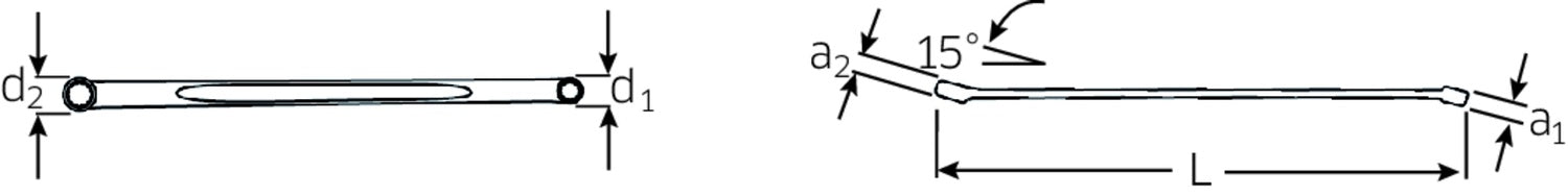 STAHLWILLE 220 Doppelringschlüssel 20x22mm extra lang - 41032022